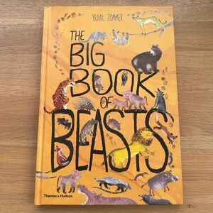 Big Book of Beasts by Yuval Zimmer Hardback Children's Book Nature